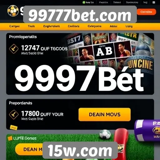 Promoções e bônus oferecidos pelo 99777bet